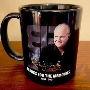 Rush Limbaugh thanks for the memories 1951 2021 mug - Approx 12 oz